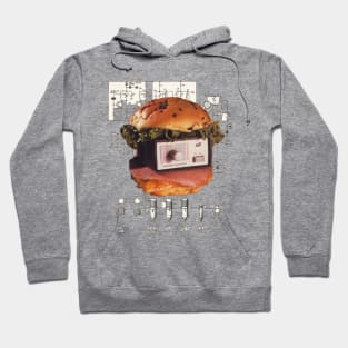 Radio burger retro Hoodie